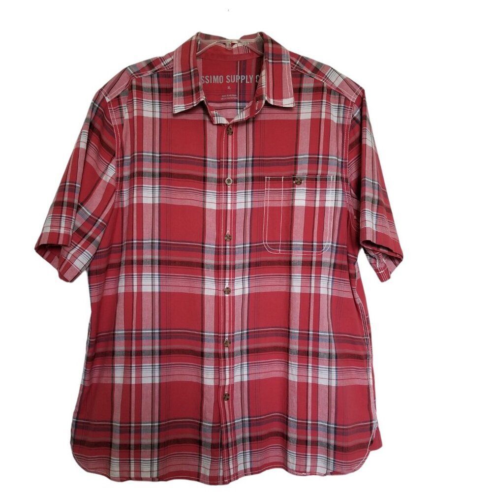 Mossimo Supply Co Men's Striped Shirt - Size XL (Big and Tall)